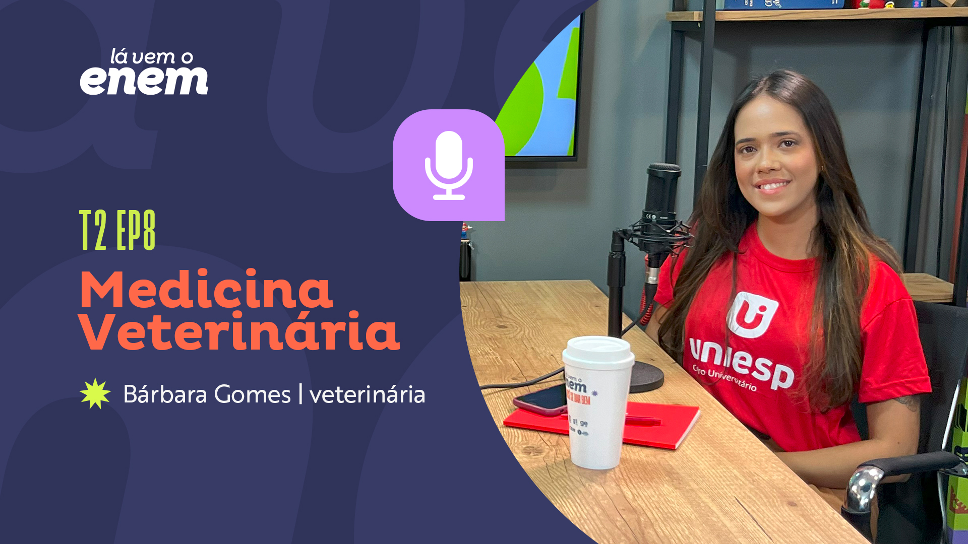 VIDEOCAST #08 - MEDICINA VETERINÁRIA: curso e carreira