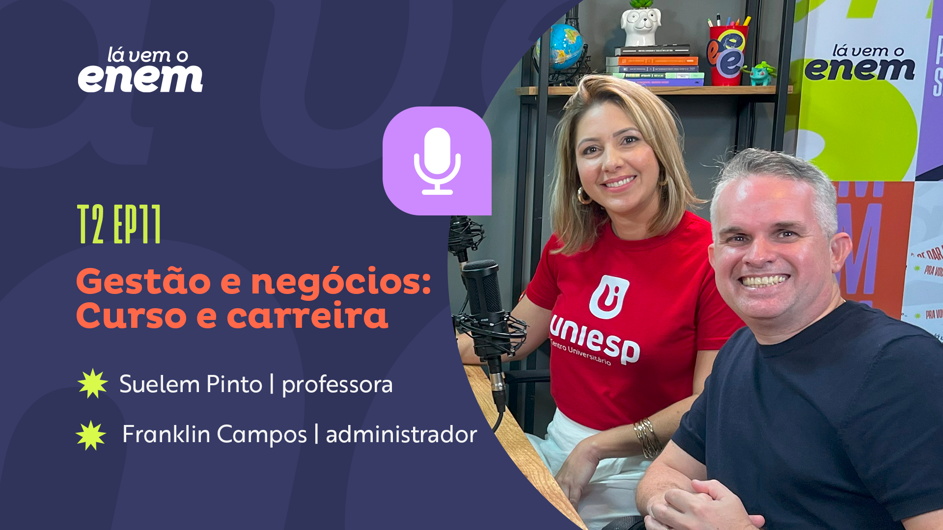 VIDEOCAST #11 - GESTÃO E NEGÓCIOS: curso e carreira