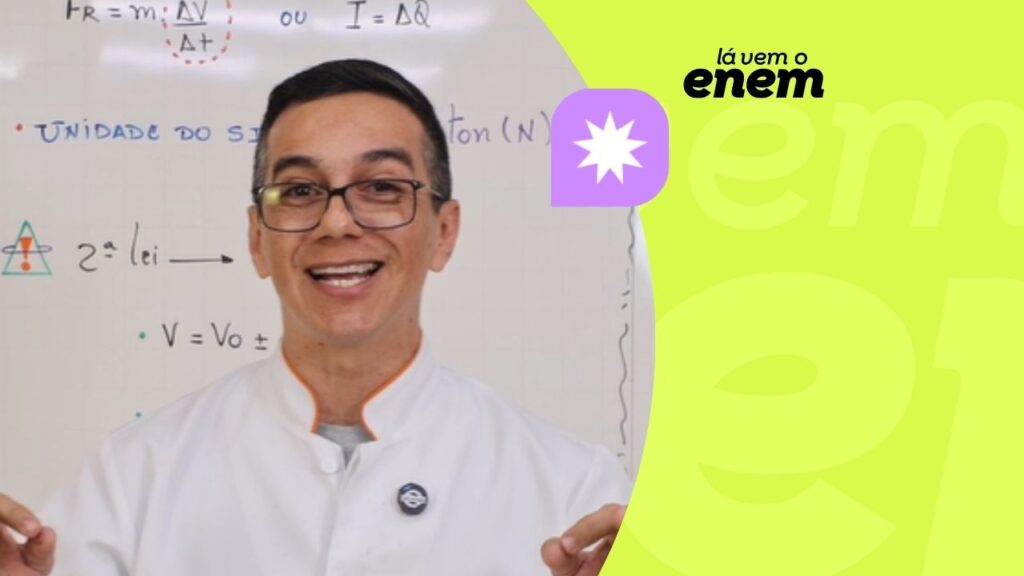 videoaula de física sobre as leis de Newton